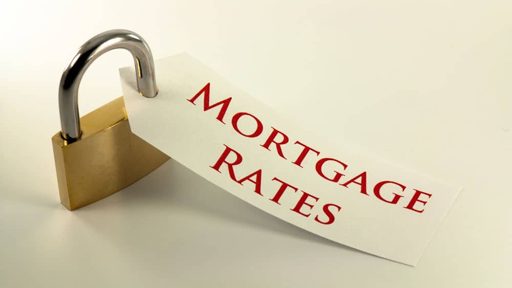 What does it mean to lock in mortgage loan, and what happens if rates go down after I lock it in?